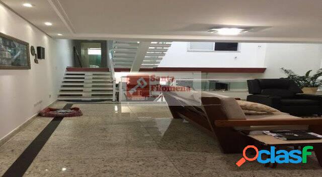 Sobrado 256m² Vila Gilda 4 Dormitórios 2 Suítes 4 Vagas