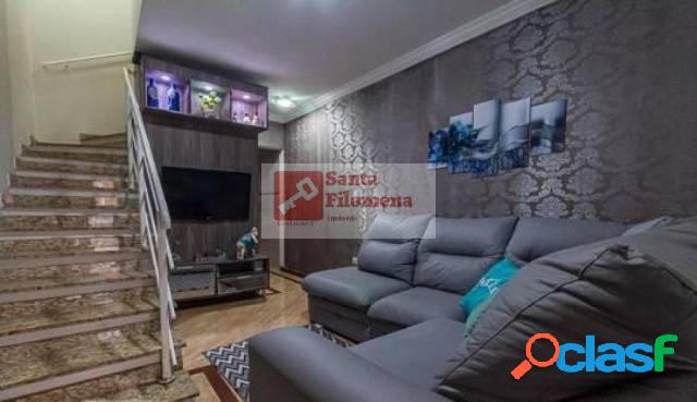 Sobrado 77m² Parque Capuava 3 Dormitórios 2 Vagas