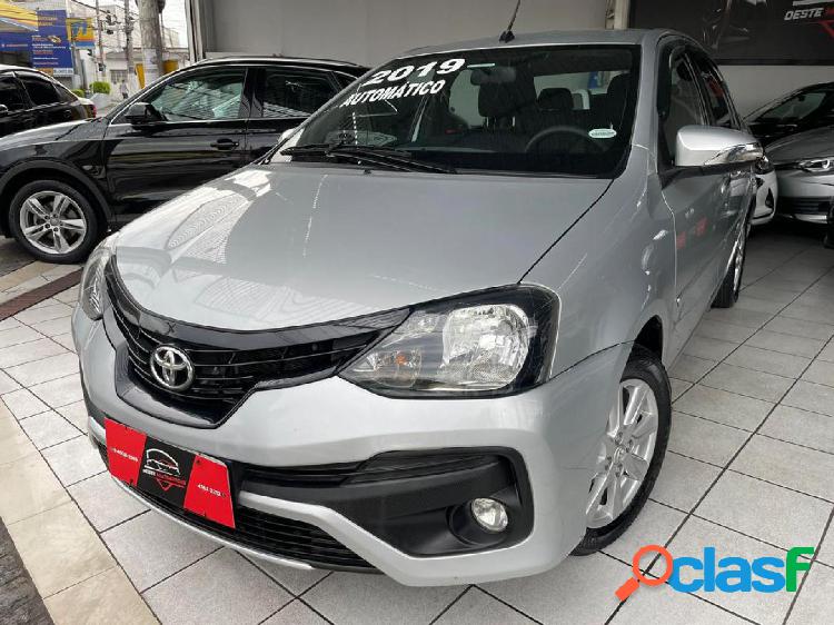 TOYOTA ETIOS X PLUS 1.5 FLEX 16V 5P AUT. PRATA 2019 1.5 FLEX