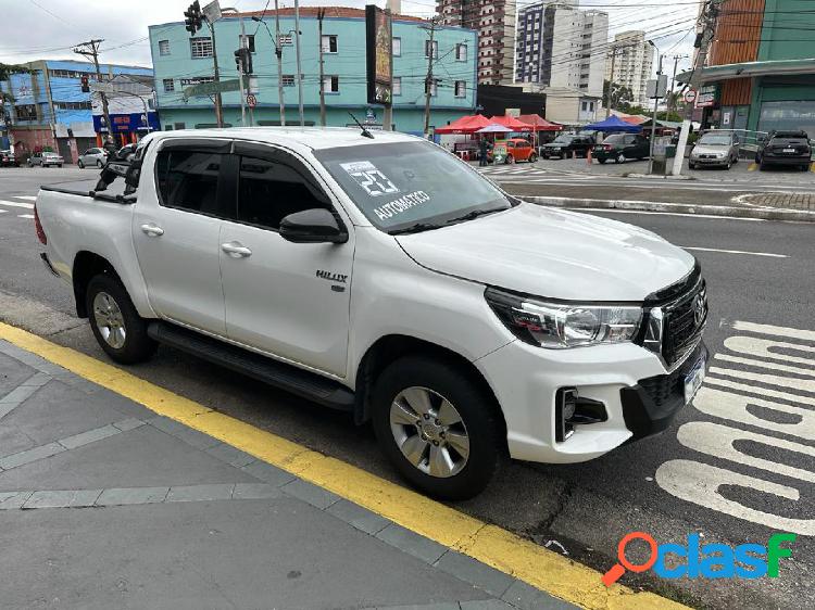 TOYOTA HILUX CD SR 4X2 2.7 16V2.7 FLEX AUT. BRANCO 2020 2.7