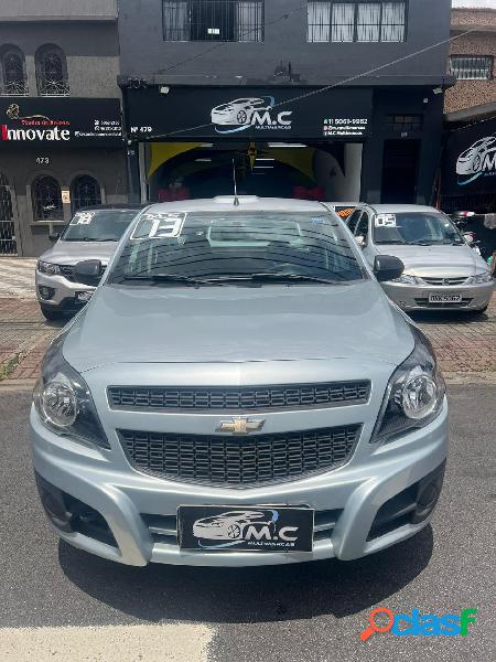 CHEVROLET MONTANA LS 1.4 ECONOFLEX 8V 2P PRATA 2013 1.4