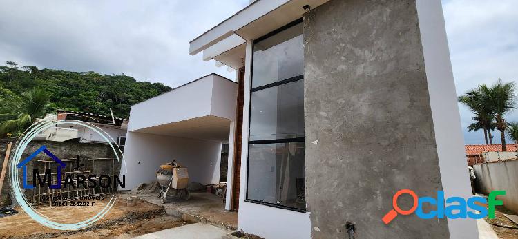 Casa térrea nova - Alto Padrão na Praia da Massaguaçu -