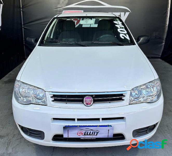 FIAT PALIO 1.0 CELEBR. ECONOMY F.FLEX 8V 2P BRANCO 2014 1.0