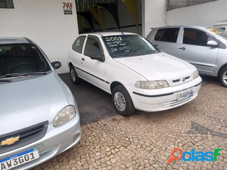 FIAT PALIO EX 1.0 MPI FIRE FIRE FLEX 8V 2P BRANCO 2001 1.0