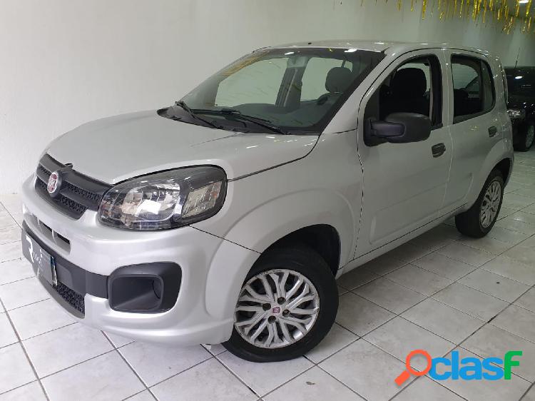 FIAT UNO DRIVE 1.0 FLEX 6V 5P PRATA 2018 1.0 FLEX