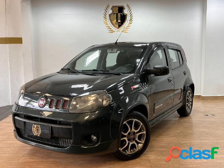 FIAT UNO SPORTING 1.4 EVO FIRE FLEX 8V 4P CINZA 2012 1.4