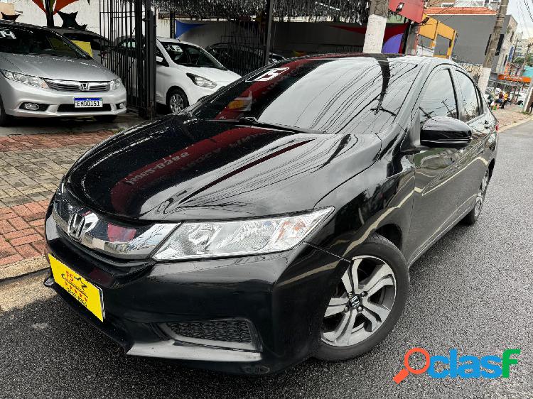 HONDA CITY SEDAN LX 1.5 FLEX 16V 4P AUT. PRETO 2015 1.5 FLEX