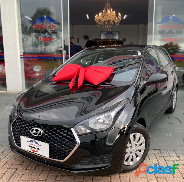 HYUNDAI HB20S UNIQUE 1.0 FLEX 12V MEC. PRETO 2019 1.0 FLEX