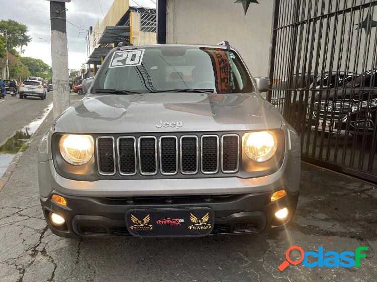 JEEP RENEGADE LONGITUDE 1.8 4X2 FLEX 16V AUT. PRATA 2020 1.8