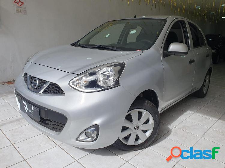 NISSAN MARCH S 1.6 16V FLEXSTART 5P PRATA 2017 1.6 GASOLINA