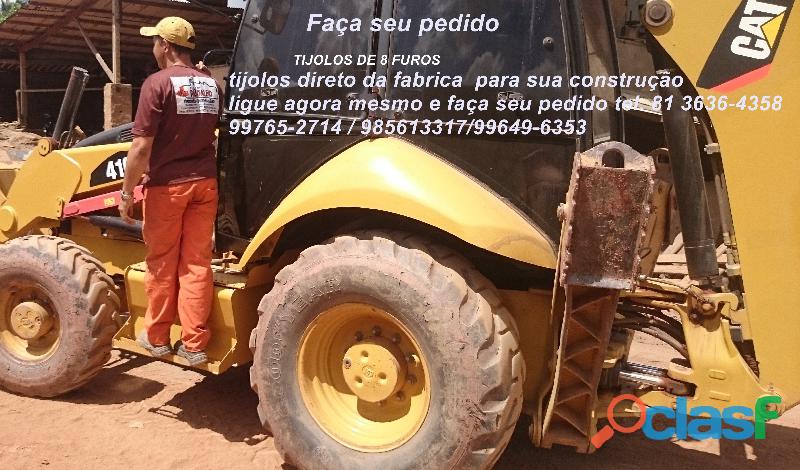 TIJOLOS EM ENGENHO NOVO CABO PE 9 8638 0605