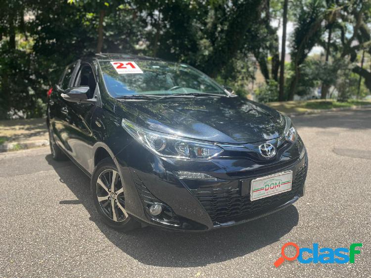 TOYOTA YARIS XLS CONNECT 1.5 FLEX 16V 5P AUT. PRETO 2021 1.5