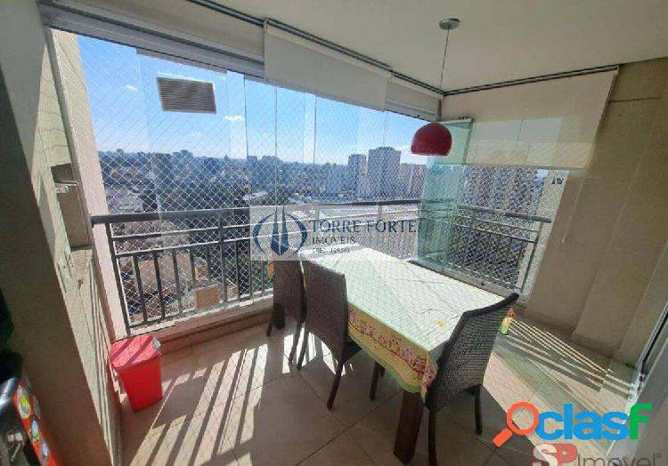 Apartamento com varanda gourmet,3 dormitórios,1suítes, 2