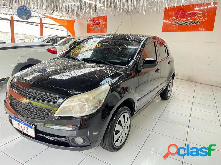 CHEVROLET AGILE LT 1.4 MPFI 8V FLEXPOWER 5P PRETO 2010 1.4