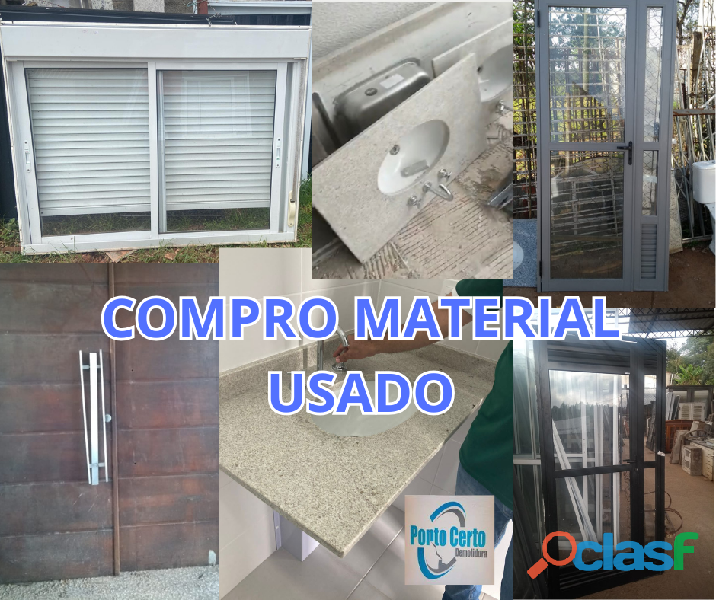 Compro material de construção Portas, Janelas