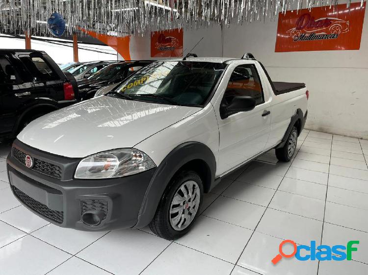 FIAT STRADA WORKING 1.4 MPI FIRE FLEX 8V CS BRANCO 2020 1.4