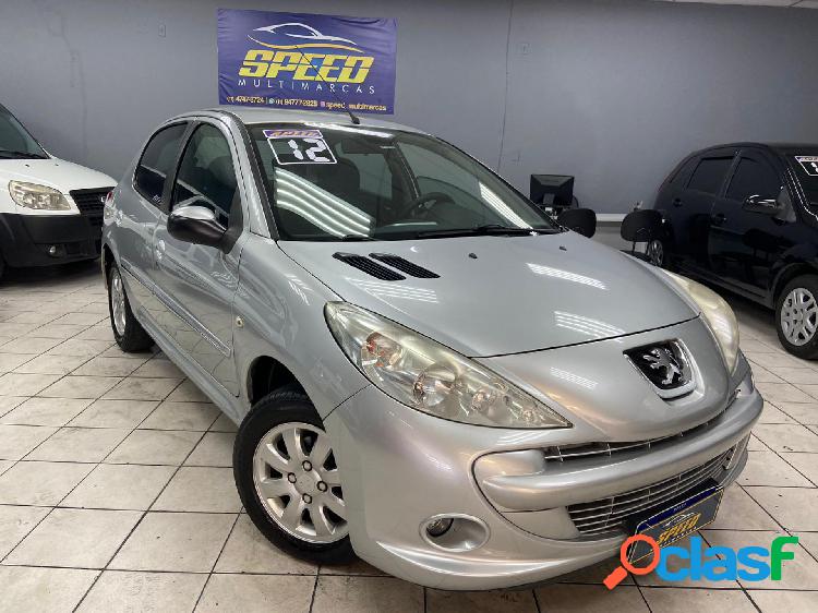 PEUGEOT 207 XR SPORT 1.4 FLEX 8V 5P PRATA 2012 1.4 FLEX