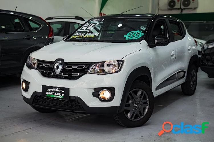 RENAULT KWID INTENSE 1.0 FLEX 12V 5P MEC. BRANCO 2020 1.0