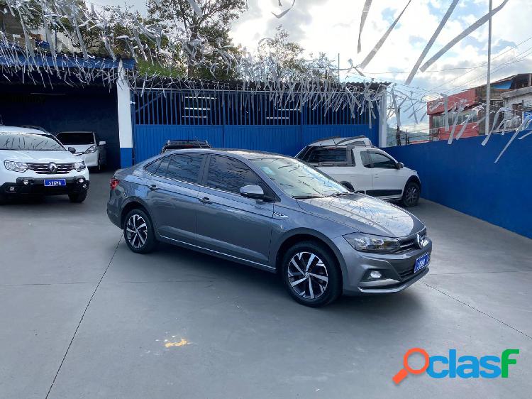 VOLKSWAGEN VIRTUS COMFORT. 200 TSI 1.0 FLEX 12V AUT CINZA