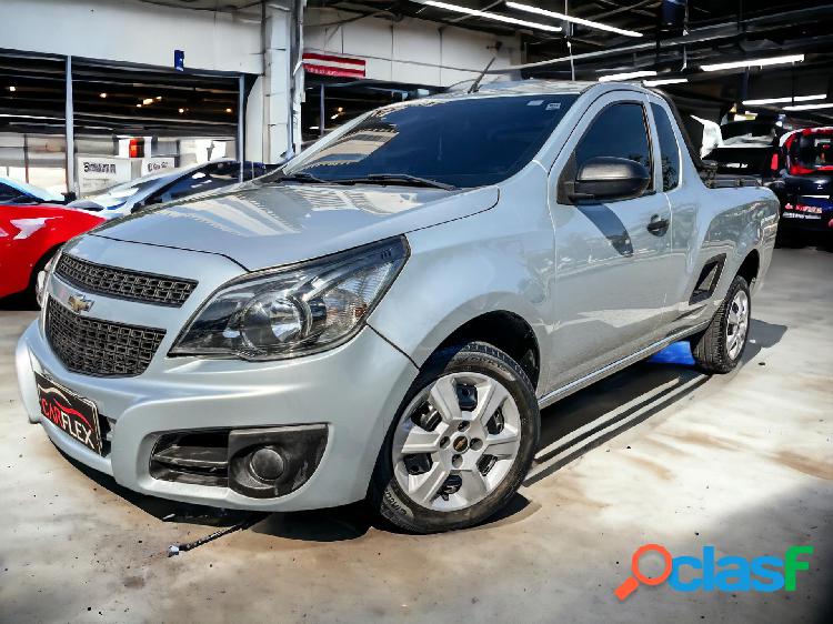 CHEVROLET MONTANA LS 1.4 ECONOFLEX 8V 2P PRATA 2012 1.4 FLEX