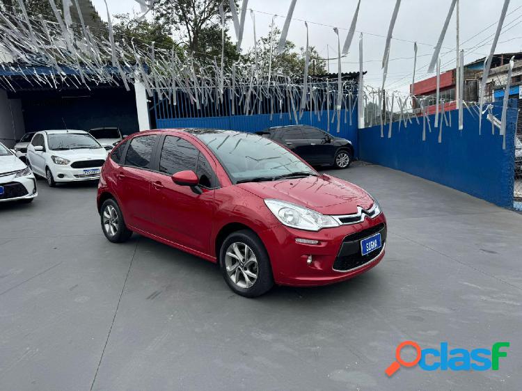 CITROEN C3 TENDANCE 1.6 VTI FLEX START 16V AUT. VERMELHO