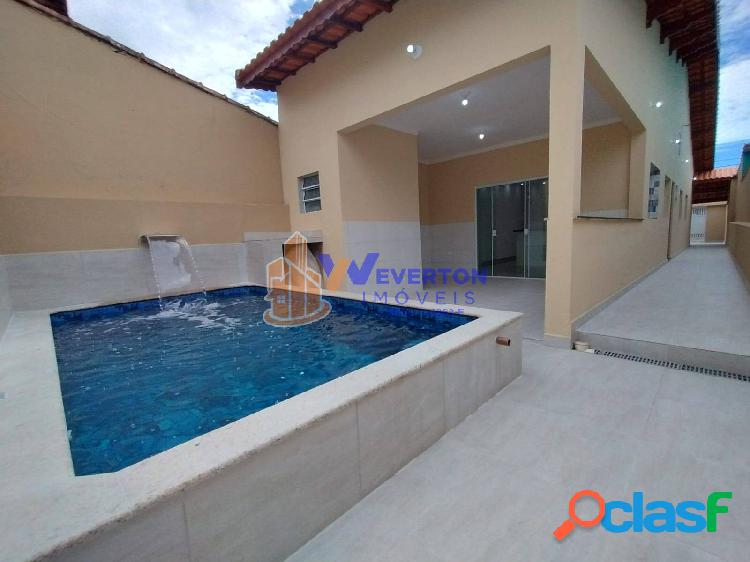 Casa 3 dorm.(1 suíte) com piscina R$ 420.000,00 em