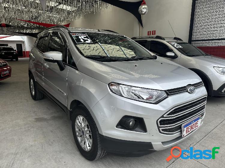 FORD ECOSPORT SE 1.6 16V FLEX 5P MEC. PRATA 2015 1.6 FLEX