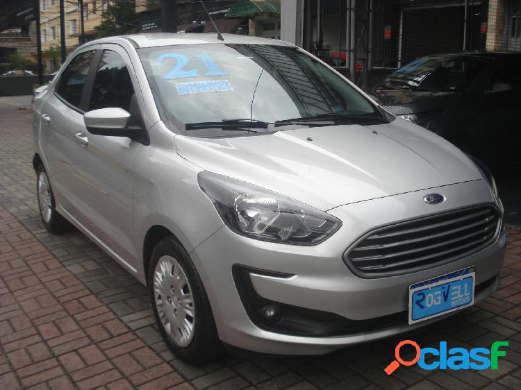 FORD KA 1.5 SEDAN SE PLUS 12V FLEX 4P AUT. PRATA 2021 1.5