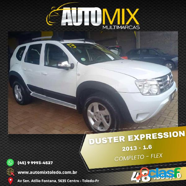 RENAULT DUSTER EXPRESSION 1.6 HI-FLEX 16V MEC. BRANCO 2013