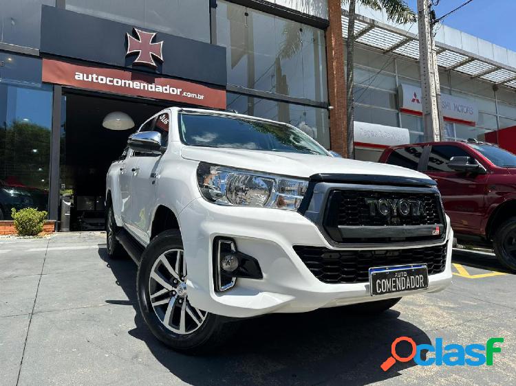 TOYOTA HILUX CD SRV 4X2 2.7 FLEX 16V AUT. BRANCO 2019 2.7