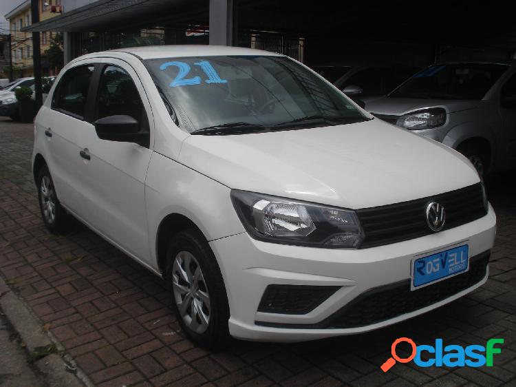 VOLKSWAGEN GOL 1.0 FLEX 12V 5P BRANCO 2021 1.0 FLEX