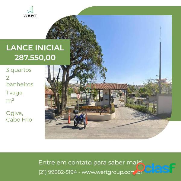 EXCELENTE OPORTUNIDADE DE LEILÃO LANCE INICIAL R$287.550,00