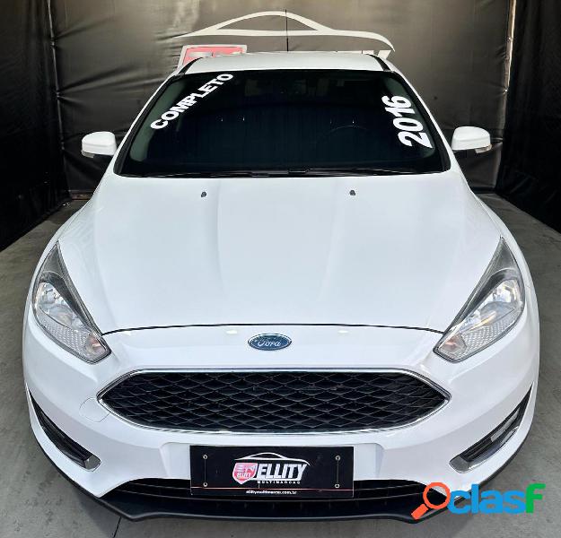 FORD FOCUS 1.6 SSESE PLUS FLEX 8V16V 5P BRANCO 2016 1.6 FLEX