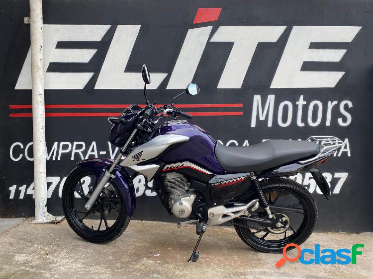 HONDA CG 125 FAN ES ROXO 2012 125CC GASOLINA