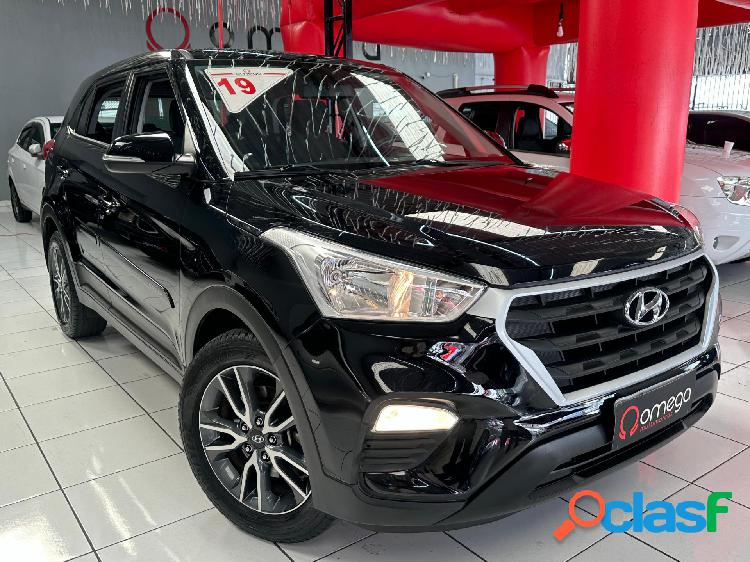 HYUNDAI CRETA ATTITUDE 1.6 16V FLEX AUT. PRETO 2019 1.6 FLEX