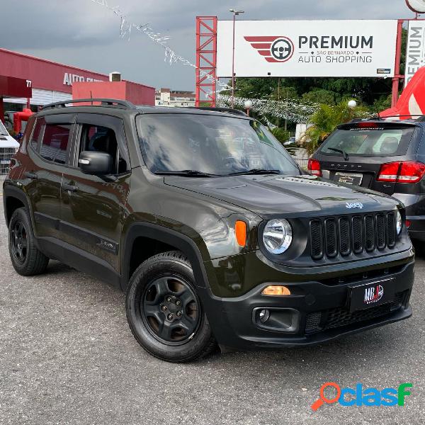 JEEP RENEGADE1.8 4X2 FLEX 16V AUT. VERDE 2018 1.8 FLEX