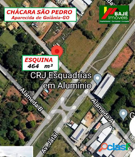 ÁREA DE ESQUINA 464 m² IDEAL PARA 5 SALAS DE ALUGUÉIS