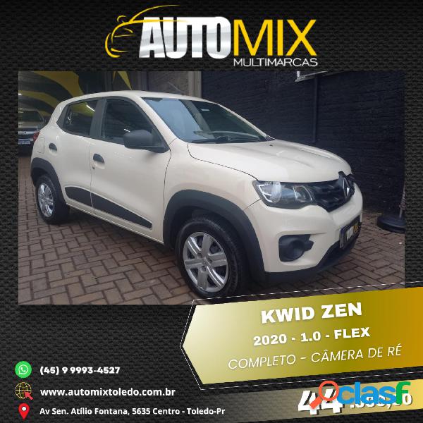 RENAULT KWID ZEN 1.0 FLEX 12V 5P MEC. BEGE 2020 1.0 FLEX