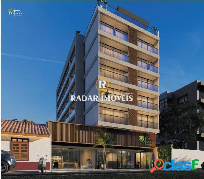 Setai Studio Hotel, quartos de 32m2 á 43,68m2 em Cabo Frio.