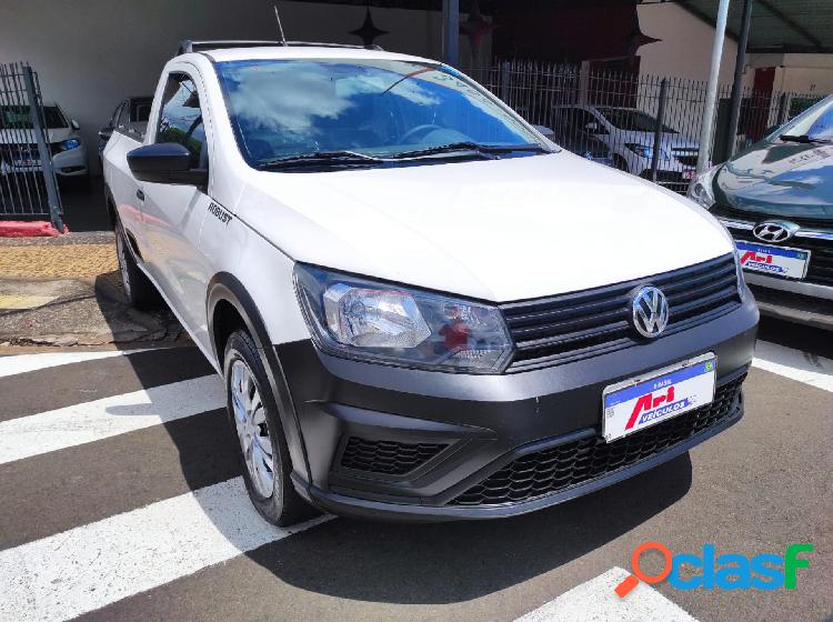 VOLKSWAGEN SAVEIRO ROBUST 1.6 TOTAL FLEX 8V BRANCO 2019 1.6