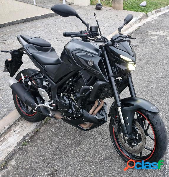 YAMAHA MT 03 PRETO 2023 320 CC GASOLINA