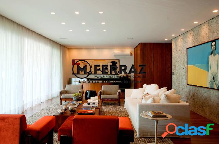 4 vagas com lazer em 262m2 no melhor do Itaim
