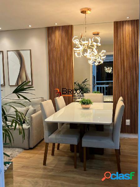 APARTAMENTO COM 02 QUARTOS Á VENDA TODO PLANEJADO