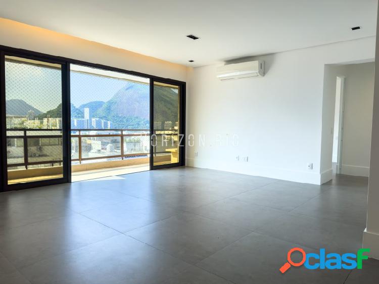 Apartamento reformado de alto padrão para alugar em Ipanema