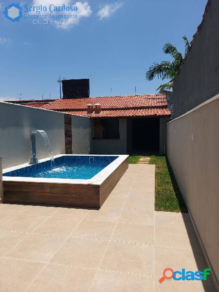 CASA NOVA COM PISCINA E CHURRASQUEIRA 400 M DO MAR ITANHAÉM