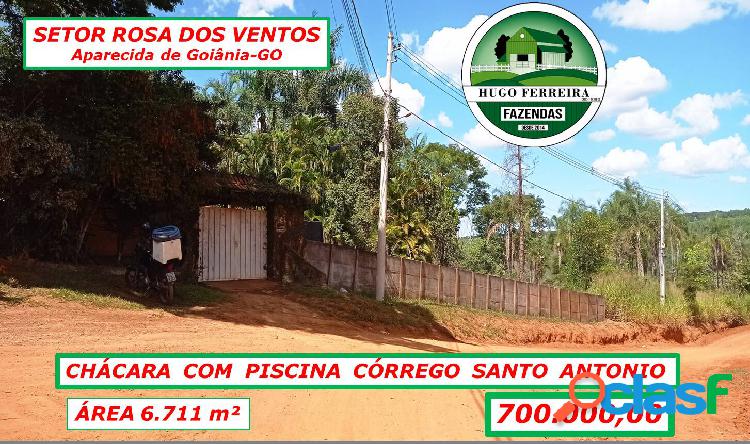 CHÁCARA ROSA DOS VENTOS CONFORTO GARANTIDO/ PISCINA E10mim
