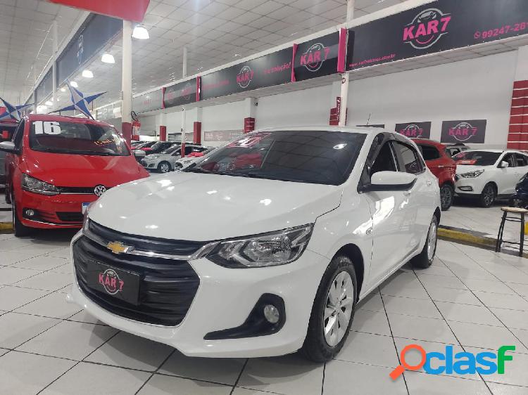 CHEVROLET ONIX HATCH LT 1.0 12V FLEX 5P MEC. BRANCO 2020 1.0