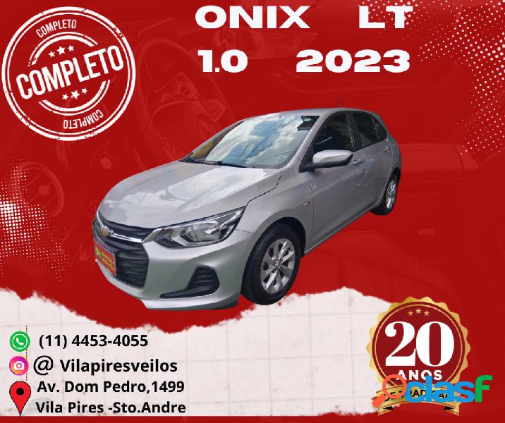 CHEVROLET ONIX HATCH LT 1.0 12V FLEX 5P MEC. PRATA 2023 1.0