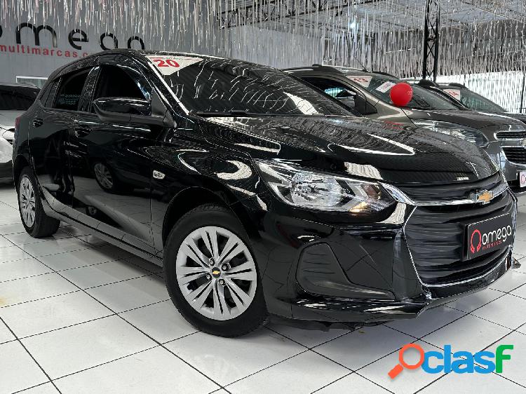 CHEVROLET ONIX HATCH LT 1.0 12V FLEX 5P MEC. PRETO 2020 1.0