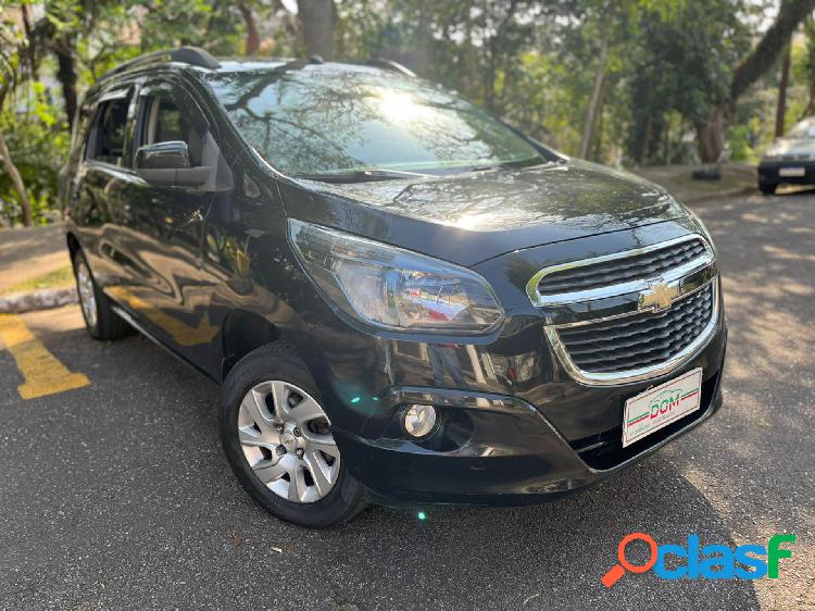 CHEVROLET SPIN LTZ 1.8 8V ECONO.FLEX 5P AUT. PRETO 2016 1.8